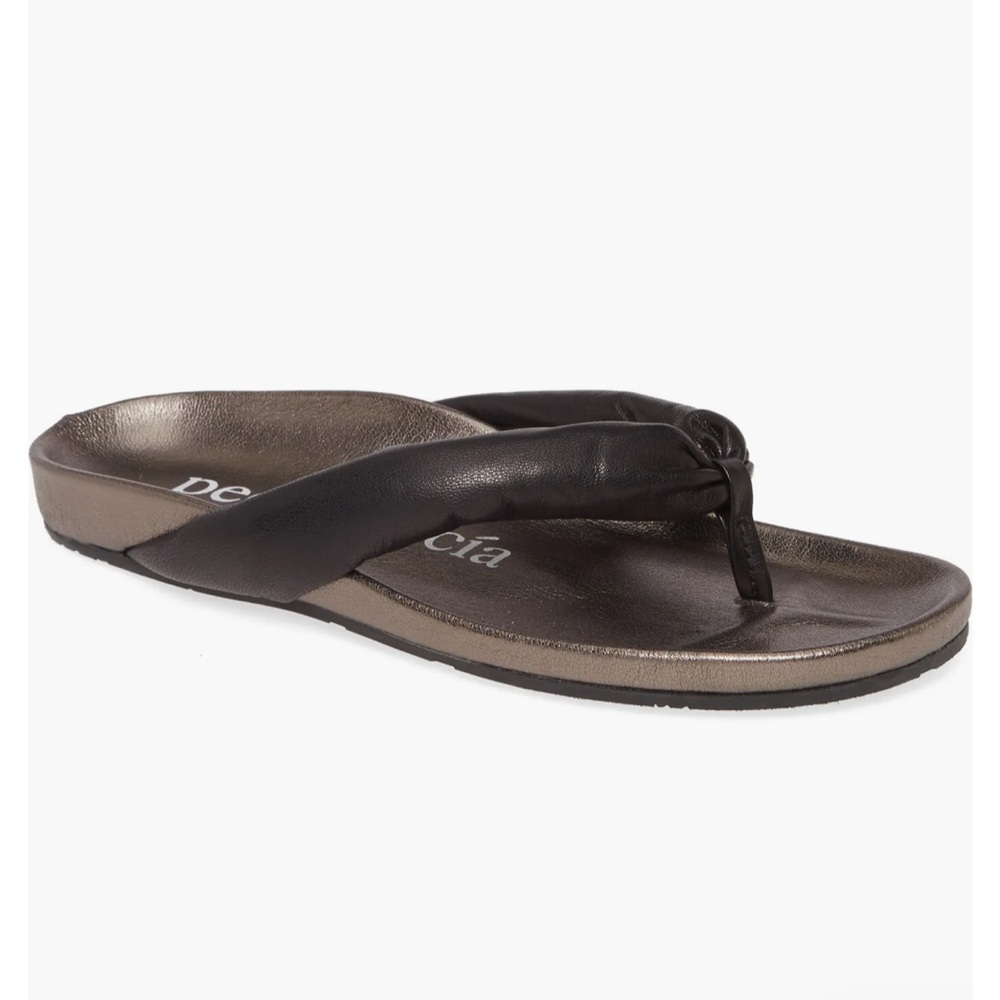 Pedro Garcia Anita Black Leather Sandals